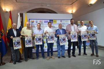 Presentación de la 44Âª edición del Rally Ciudad de Telde (Foto Francisco Javier Santana y TA)